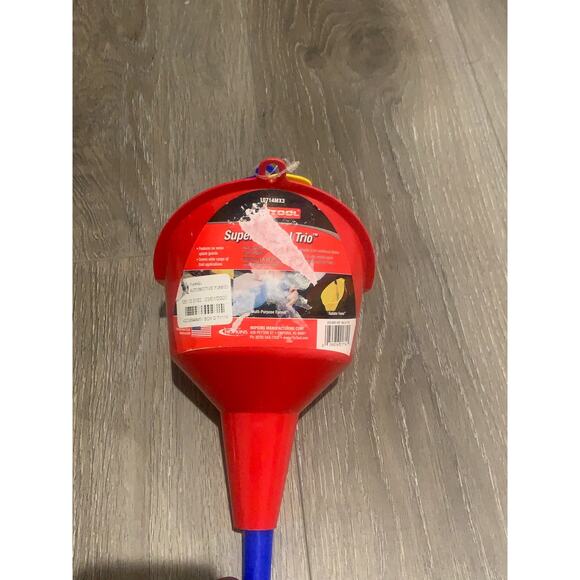FloTool 3pc Automotive Funnels Red - Picture 4 of 4